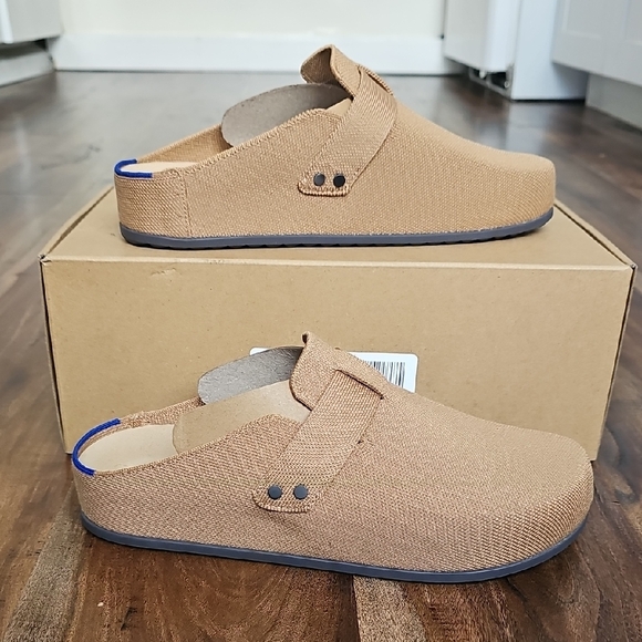 Rothys Tan Slip-On Clogs - Picture 2 of 4